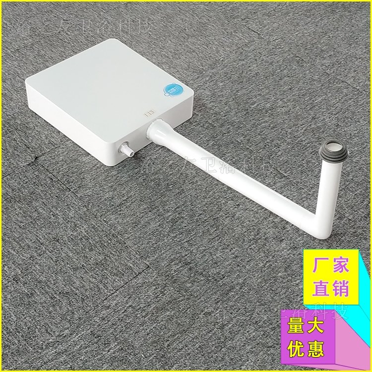 Luxury Squatting Pan Wall-Mounted Water Tank High Pressure Dual Flush Easy Install White Color Cistern