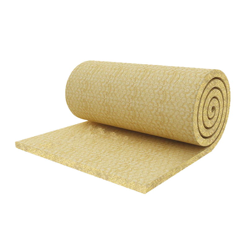 Fire Resistant High Temperature Roof Insulation Rock Wool Blanket Roll Felt