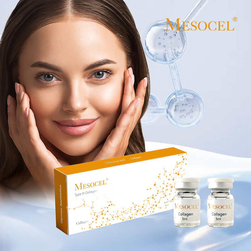 Mesocel Skin Rejuvenation Solution Brightening Tightening Quick-Absorbing Collagen Ampoule
