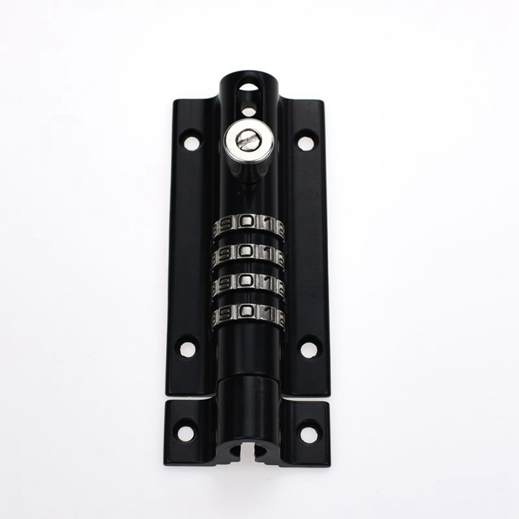Yh1880 4-Dial Combination Sliding Bolt Latch Outdoor Combination Bolt Gate Lock
