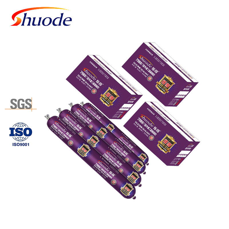 High Viscosity Roofing Silicone Sealant, Perfect for Glass Use