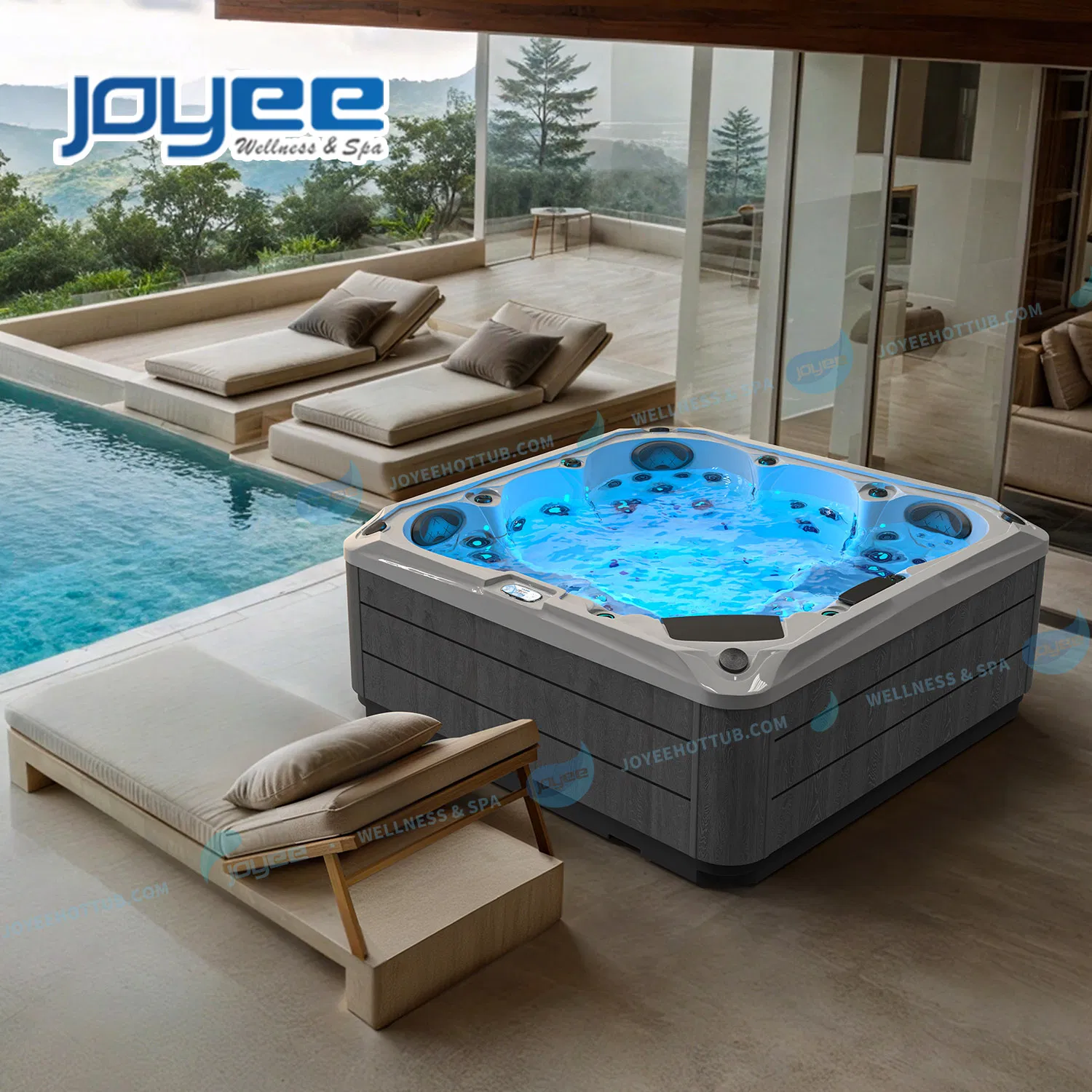 Гидромассажная ванна Joyee SPA на 5 человек