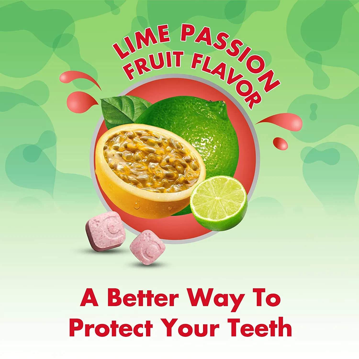 Support Better Gum Tooth Health Great Taste Natural Flavor Oral Probiotics Bubble Lozenge