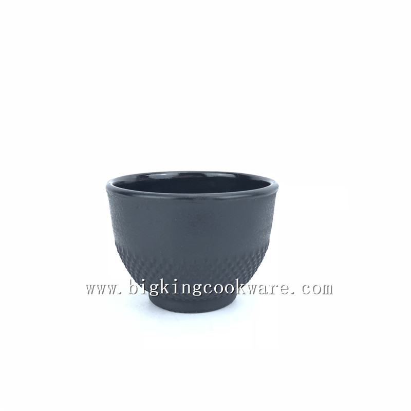 100ml Black Hobnail Cast Iron Tea Cup