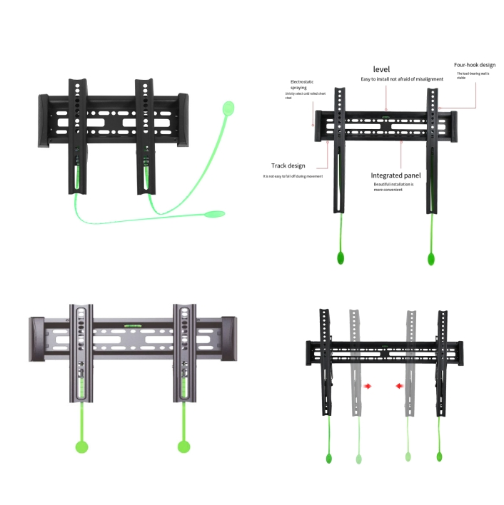TV Bracket 17"-45" LCD TV Home Thickened Bracket Mount Display Universal