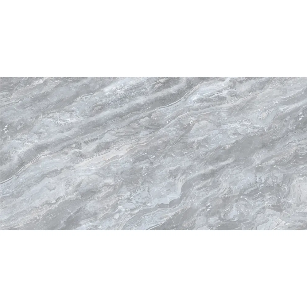 Керамогранитная плитка 750x1500 мм серый мрамор