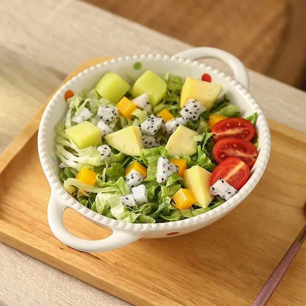 Easy Use Oil Resistant China Ceramic Bowl for Teahouses