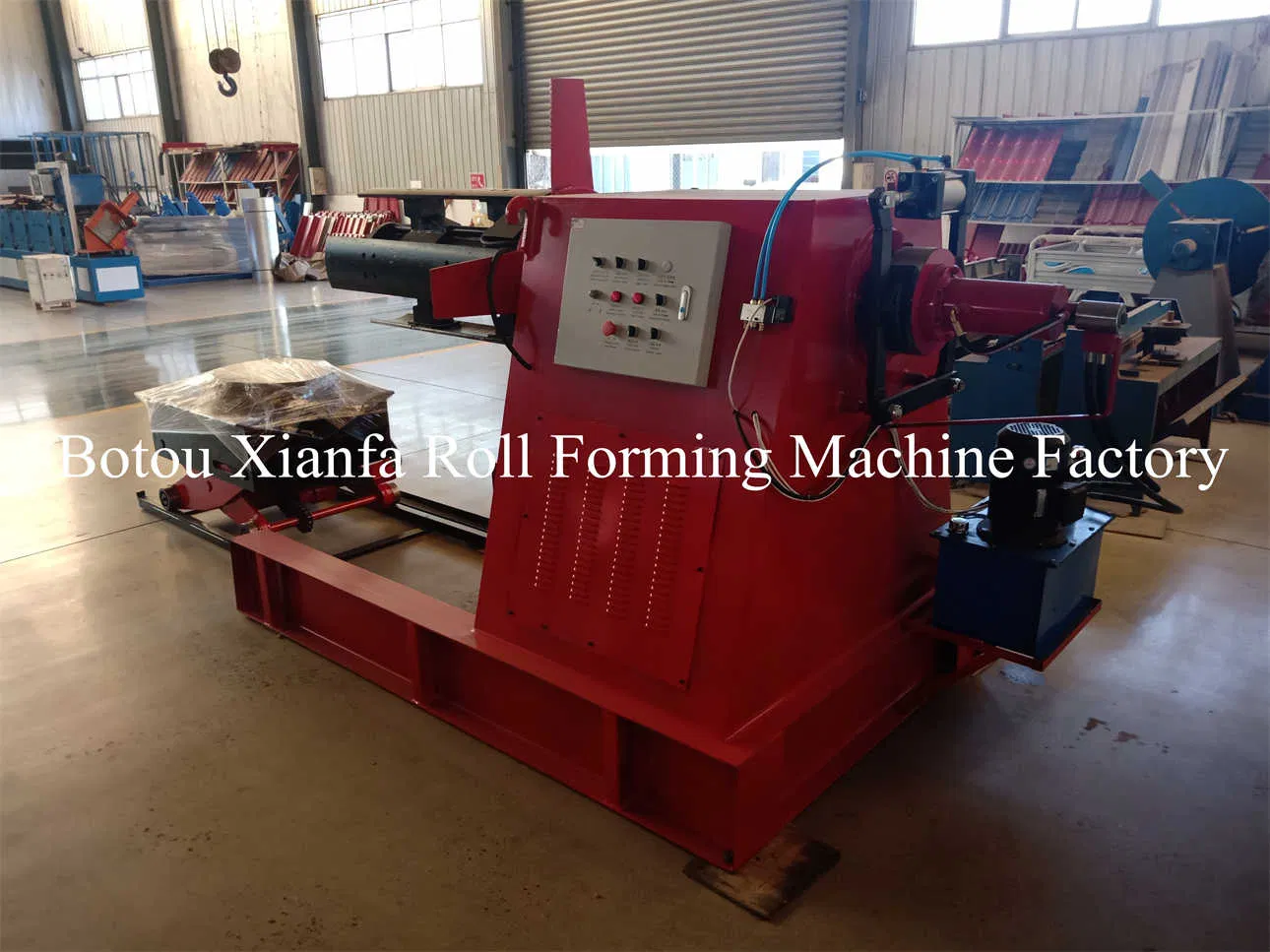 Steel Coils Hydraulic Decoiler Uncoiler