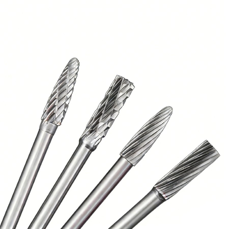 Customizable Burr Blank for Nail Art - Durable Carbide Nail Rotary File