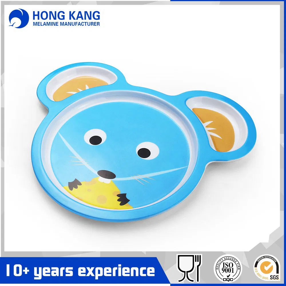 Eco-Friendly Plastic Melamine Dinner Food Plates