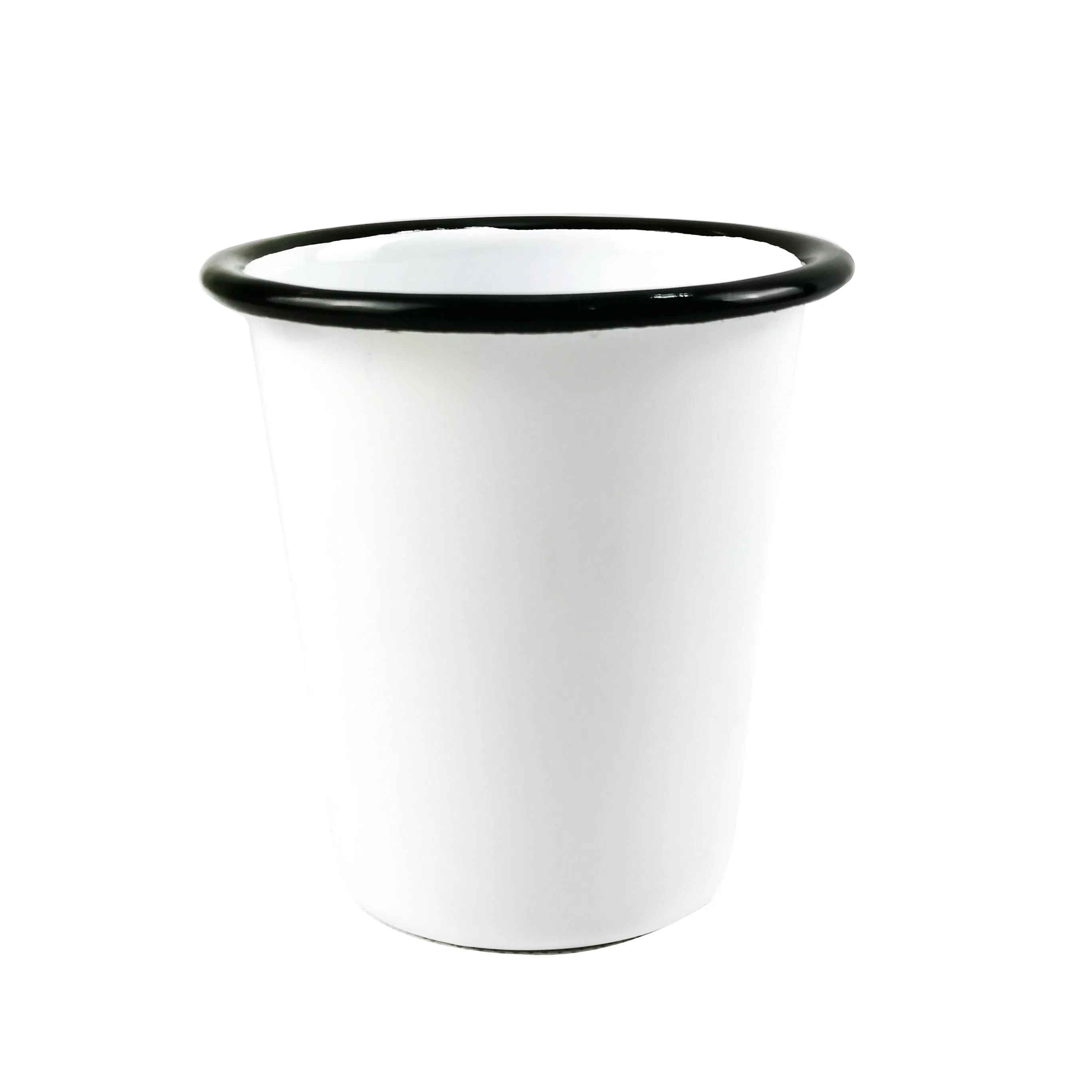 T-Shape Enamel Mug 400ml Enamel Gift Mug Coffee Cup