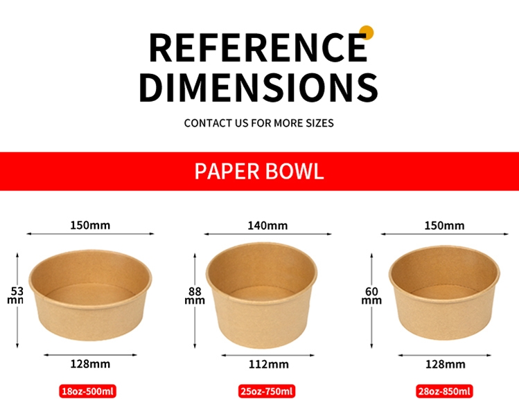 Усиленная бумажная чаша Kraft с покрытием FDA