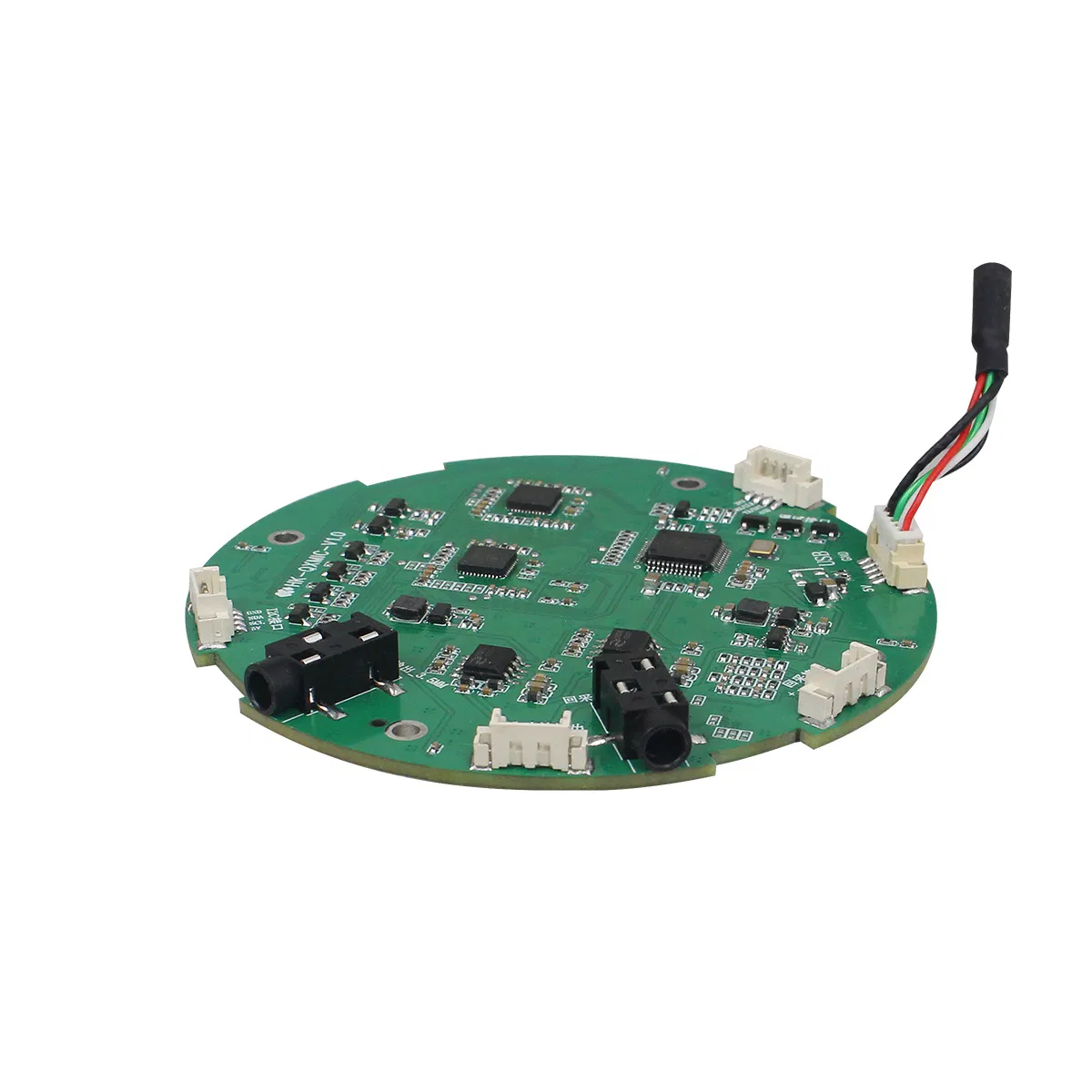 360-Degree Sound Source Localization Microphone Board Applied in Ai Robot Video Conferencing