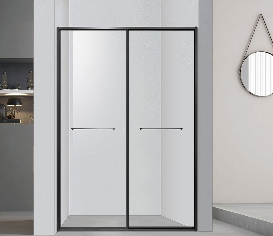 Custom Tempered Clear Glass Shower Enclosures Modern Sliding Door Shower Rooms Shower