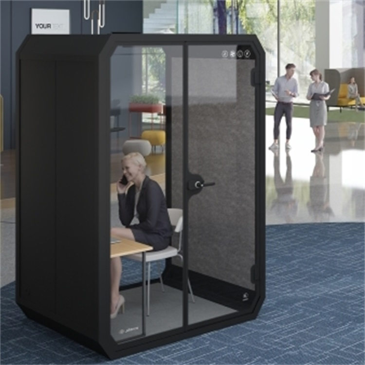 Eco-Friendly Fast Assemble Office Phone Booth Telephone Sound Proof Booth Office Meeting Pods Soundproof Booths