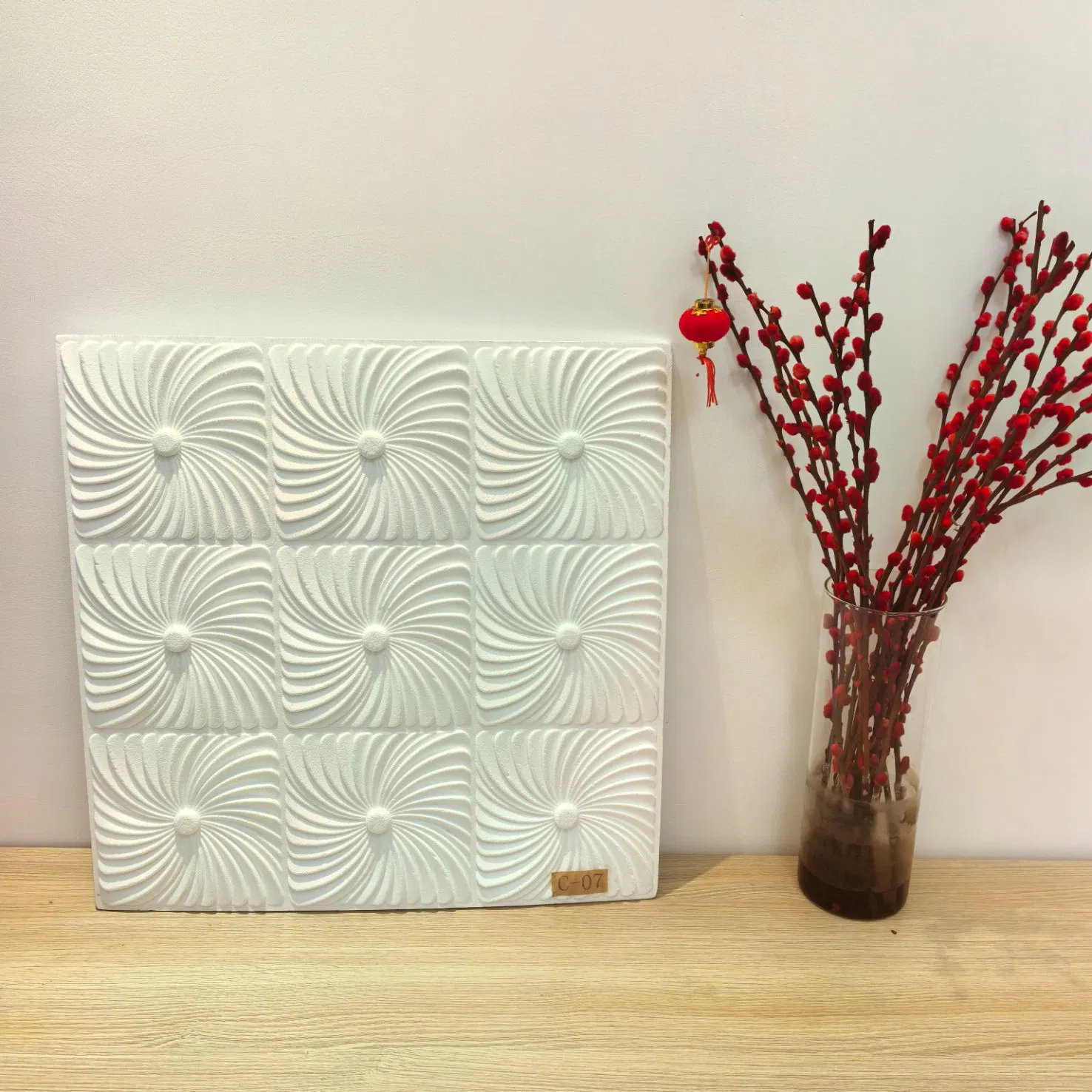 Потолочные плиты из пенополистирола белые