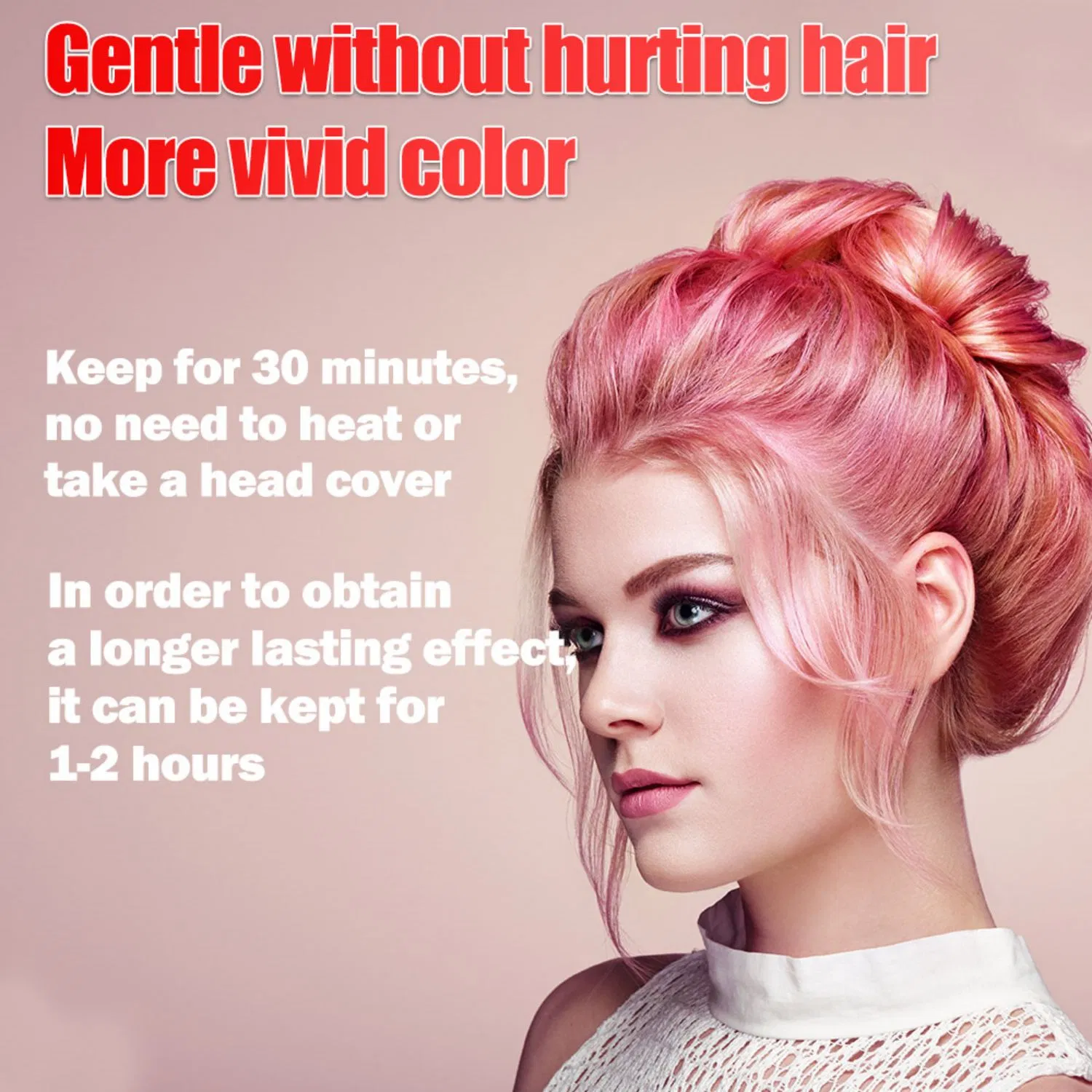 Private Label Factory Price Natural Hair Dye Cream