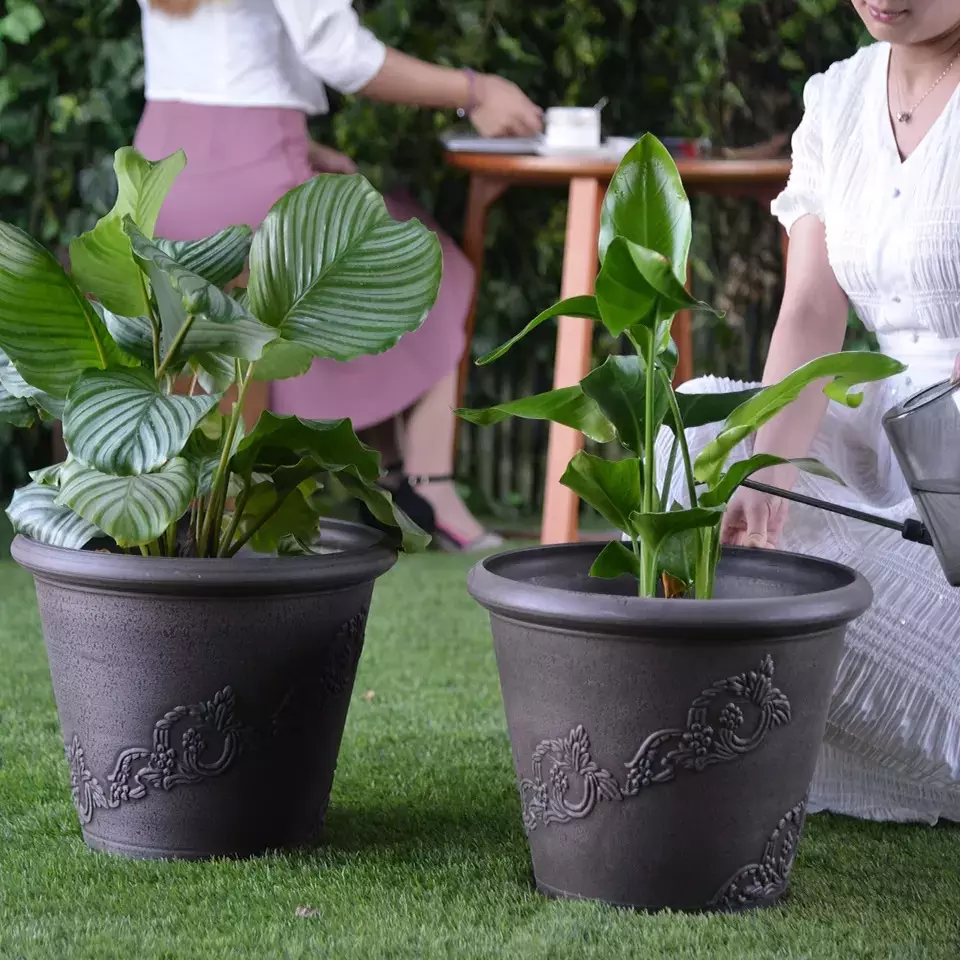Горшки цветочные Greenship большие уличные комнатные