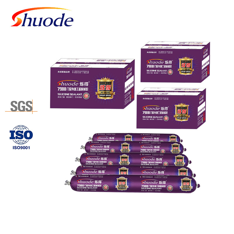 Black Water Based Silicone Sealant, Ideal for Various Applications