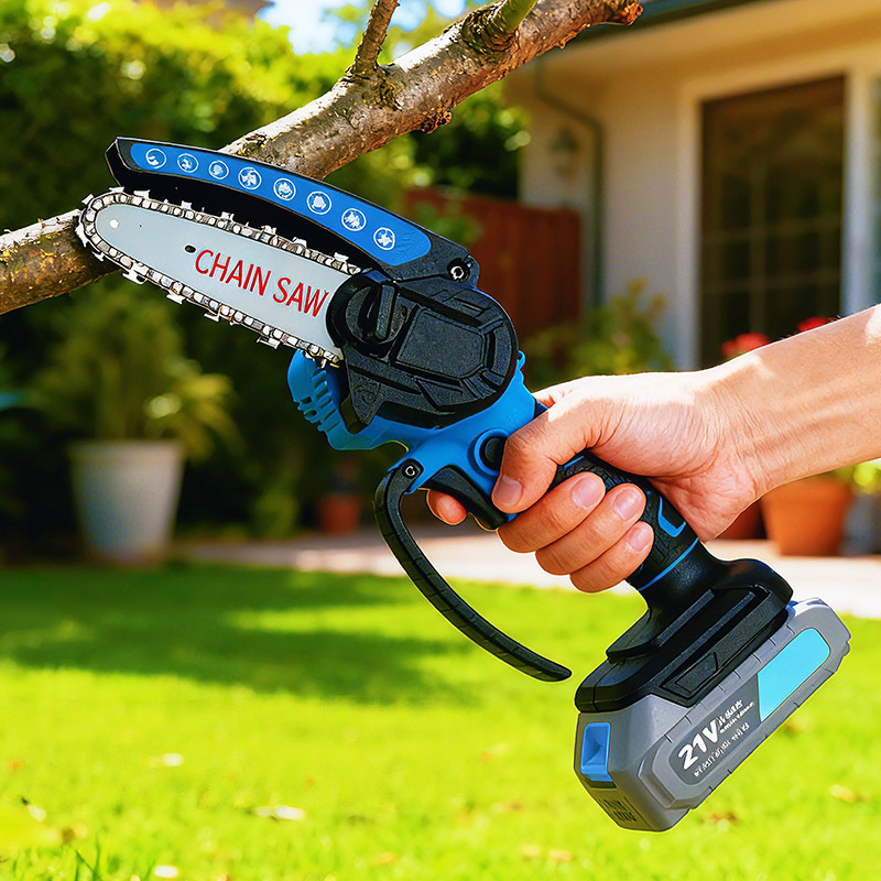 Аккумуляторная цепная пила Wali WL4, 21В