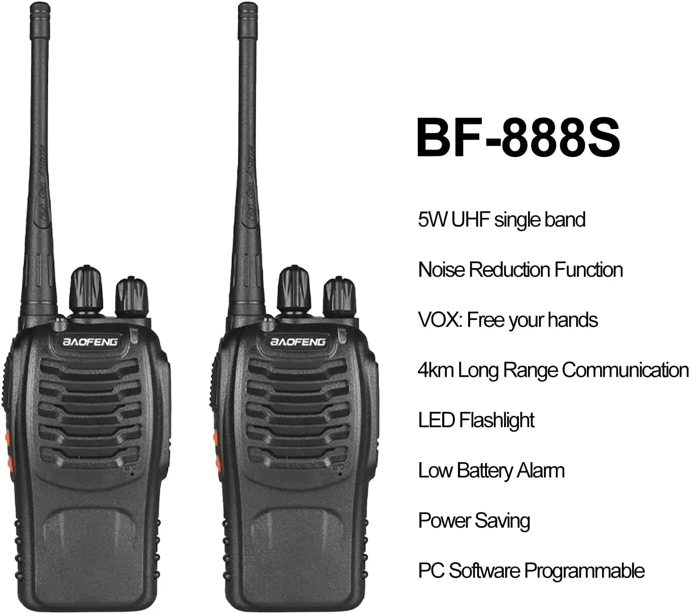 Портативная рация Baofeng UHF 400-480