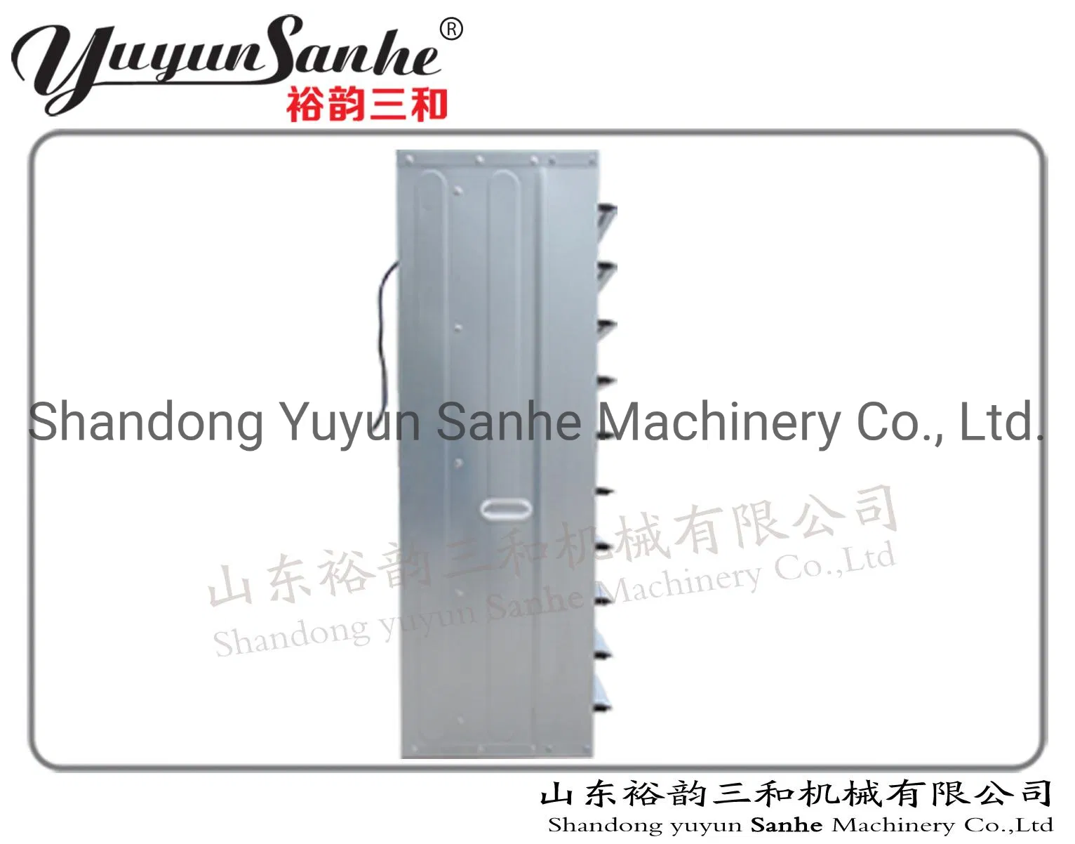 Yuyun Sanhe Centrifugal Push-Pull Type Ventilation Exhaust Fan Axial Flow Fans Wall Mounted Shutter Box Type for Poultry Chicken Layer Broiler House Cooling