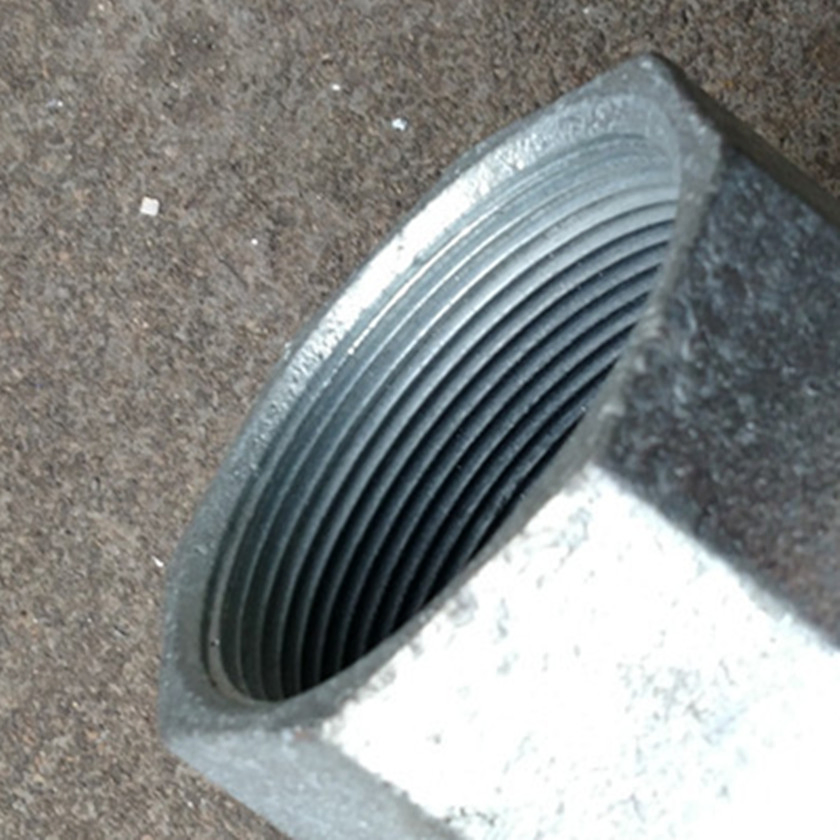 Female Thread EPDM NBR Rubber Body Joint with Carbon Steel End