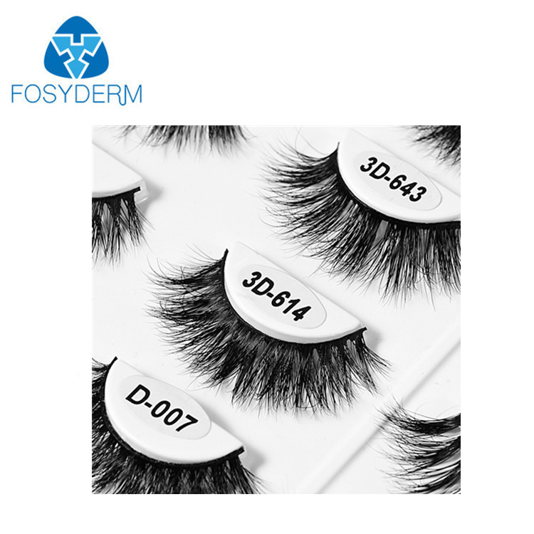 DIY Individual Cluster Eyelash Extensions Natural Lashes Swallow-Tail