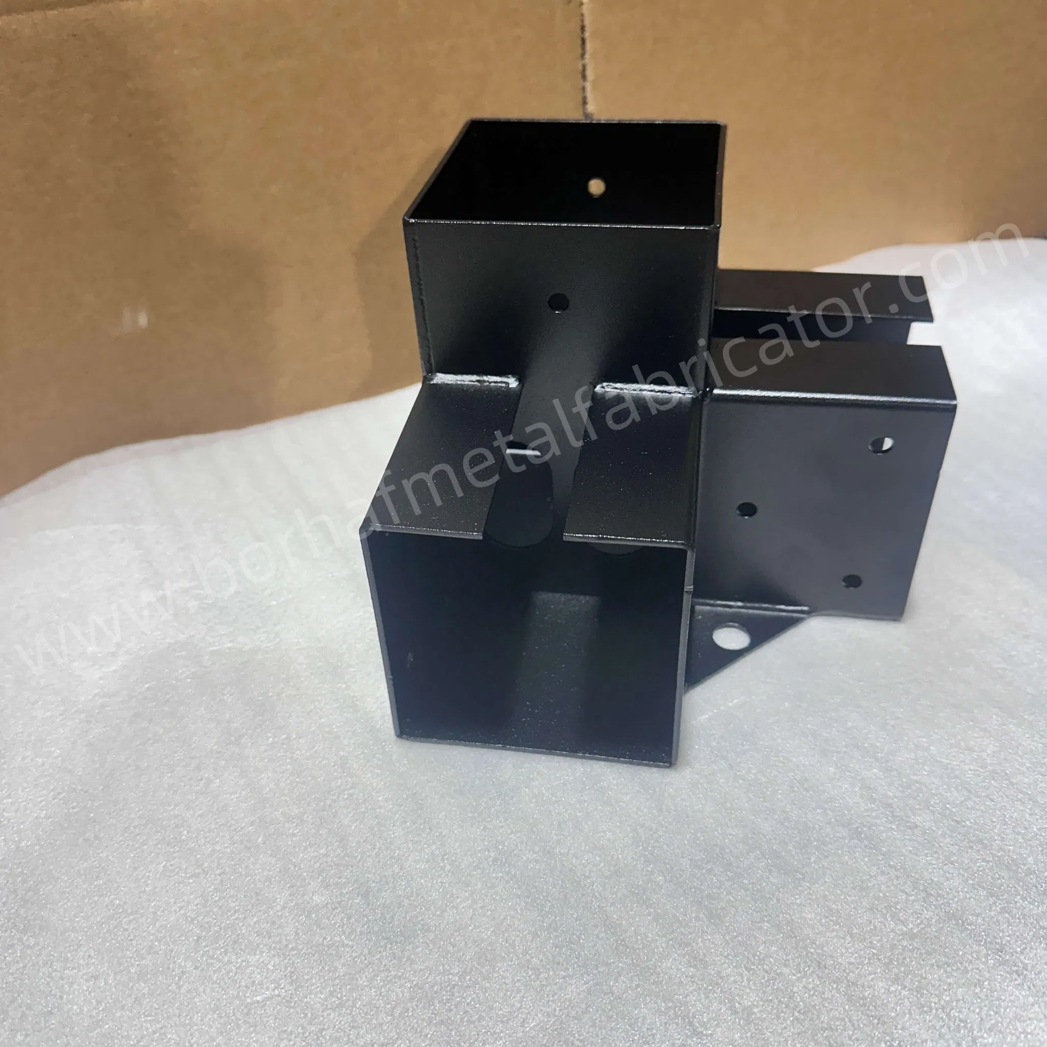 Metal Post Bases Steel Hot DIP Galvanized Base Plate Pergola Bracket