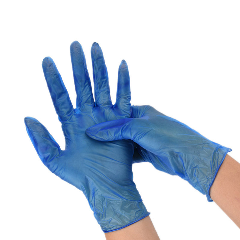 House Cleaning Food Latex Free Powder Free Disposable PVC Vinyl Examination Gloves En374 Made in China