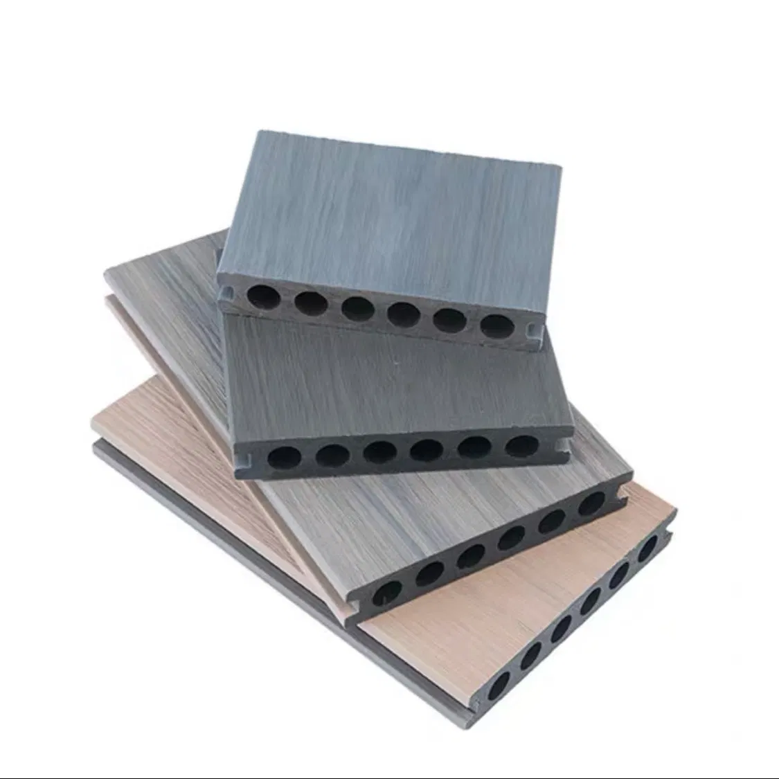 WPC Waterproof PVC Floor Deck Hardwood Flooring Decking Outdoor Bamboo