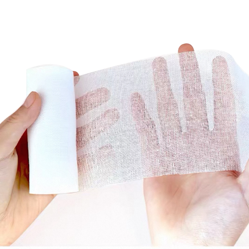 Medical Absorbent Cotton Gauze Bandage, Gauze First Aid Bandage