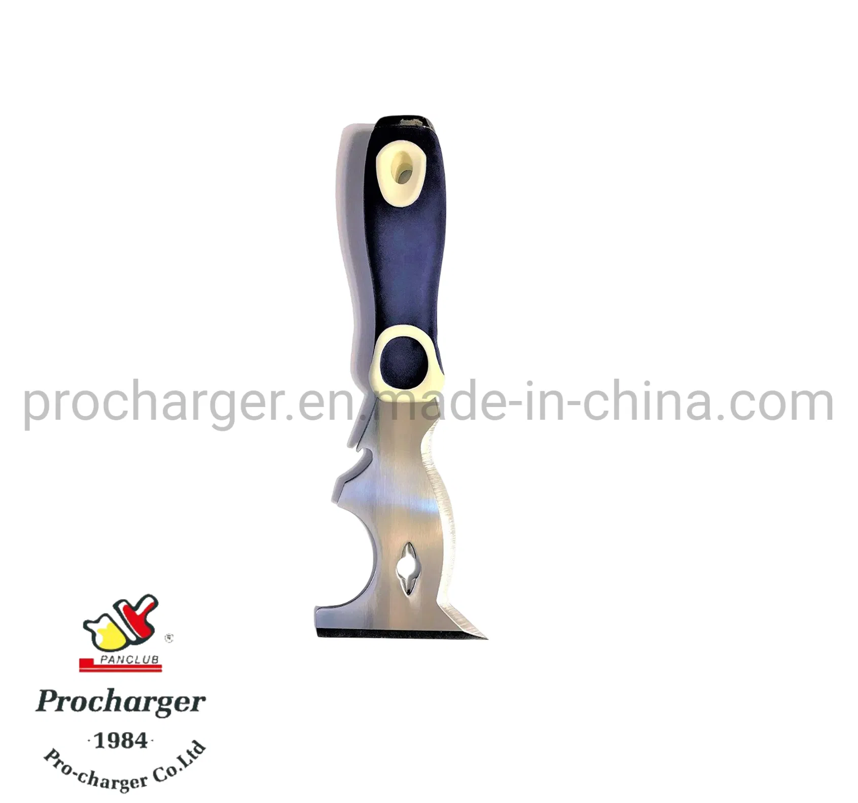 2" Painting Scraper with Wooden Handle, Carbon Steel Putty Knife