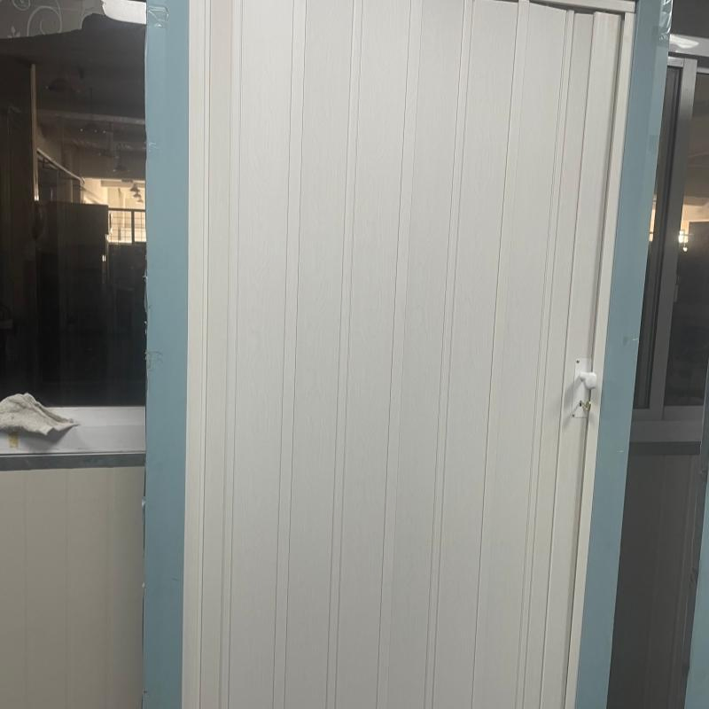 China Professional PVC Folding Door Manufacturer for Indoor Decoration Plastic Door Good Quality PVC Door