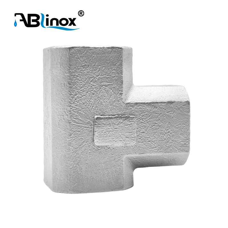 CNC Machine Part Casting 304 Stainless Steel Faucet Body Tee