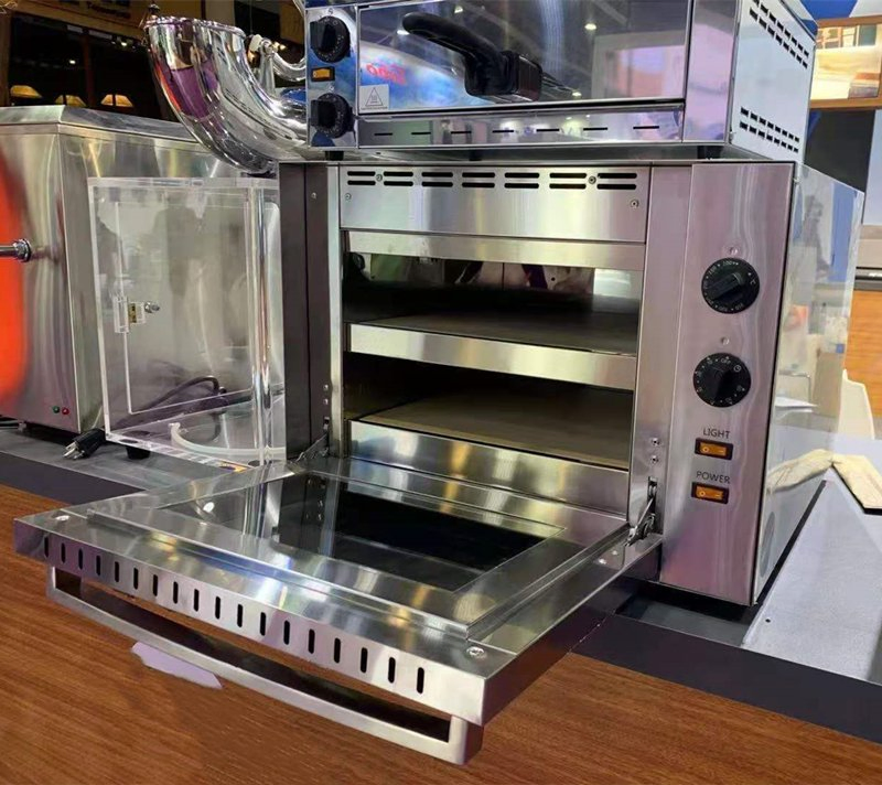 High Capacity Hotel Kitchen Bakery Equipment Electric Bread Baking Pizza Oven