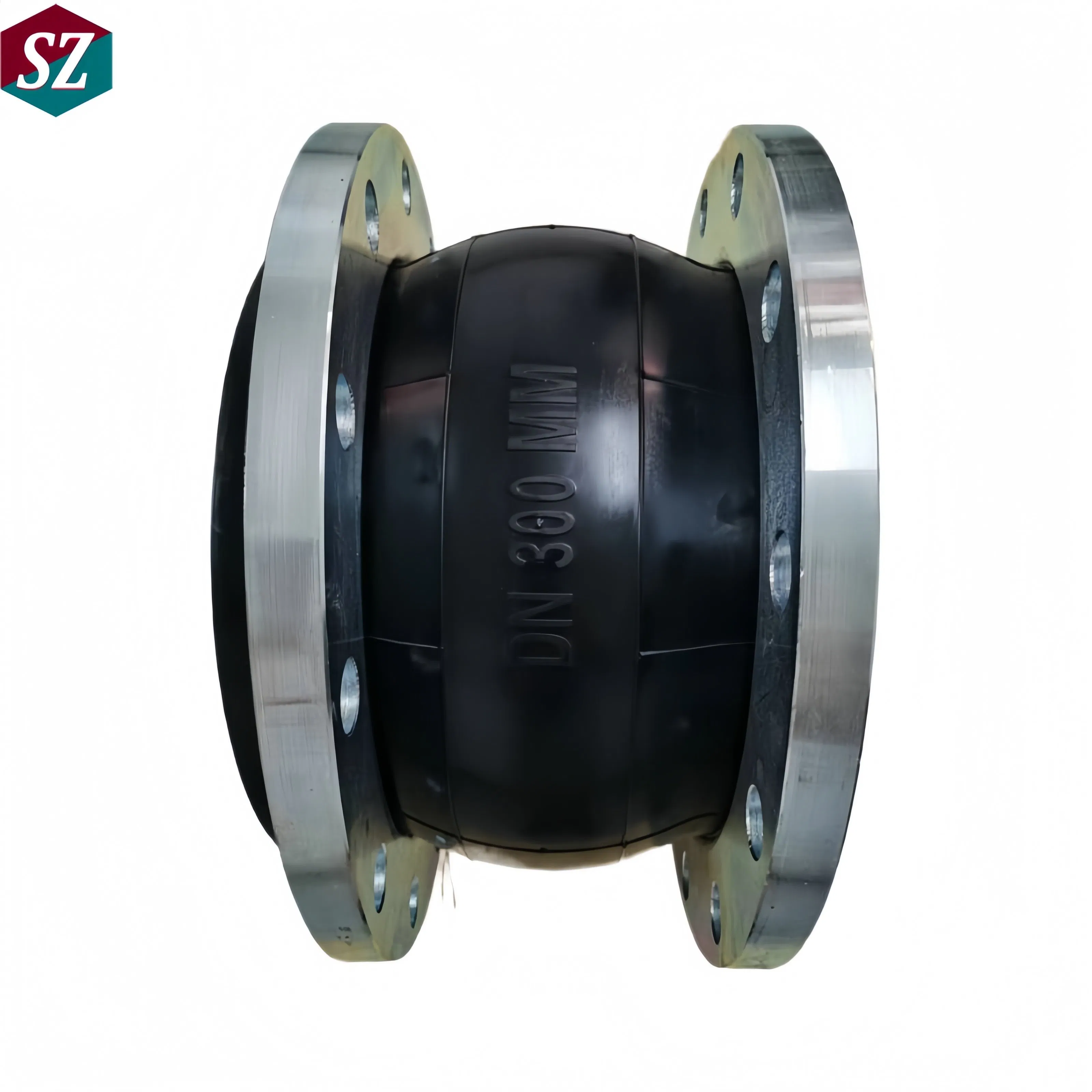 Rubber Expansion Joint Single Sphere Carbon Steel Zinc Plated Rubber Expansion Joint