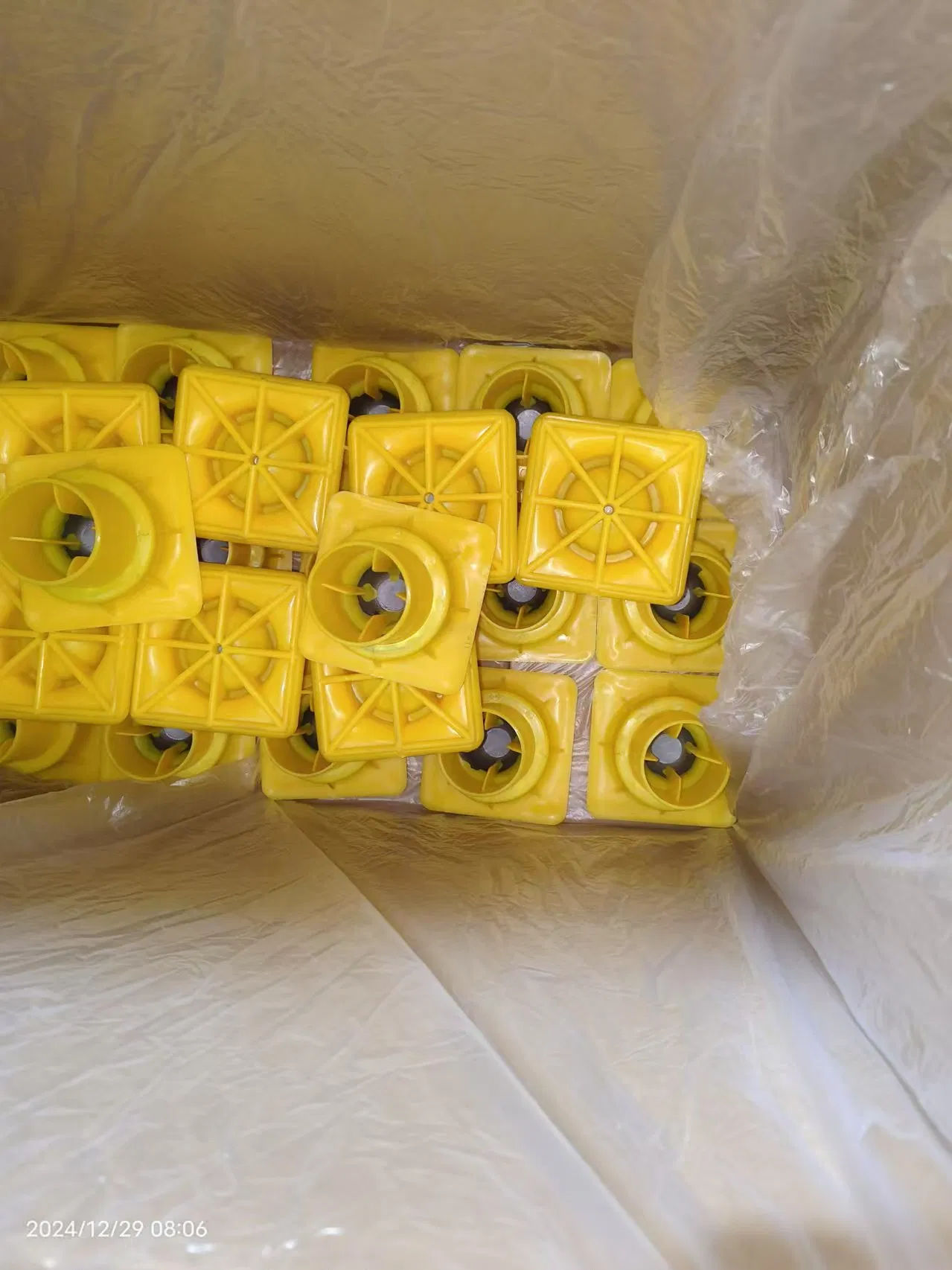 Construction 12mm-40mm Mushroom Rebar Protective Cap High Quality Rebar End Caps Safety Plastic Rebar Cap with Steel Plate