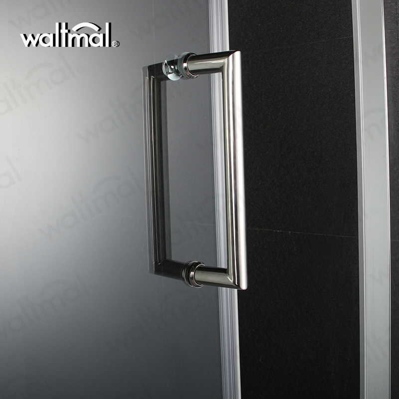 Double Sliding Door Shower Enclosure with 8mm Tempered Clear Glass