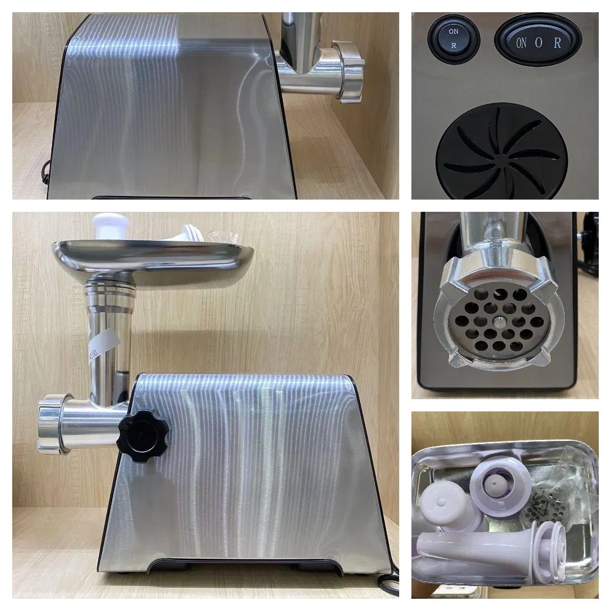 Powerful Electric Meat Grinder for Meat Grinding Sausage Stuffing Kibbe Making