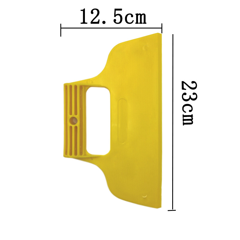 Large Trapezoidal Scraper with Handle Apply Putty Paint
