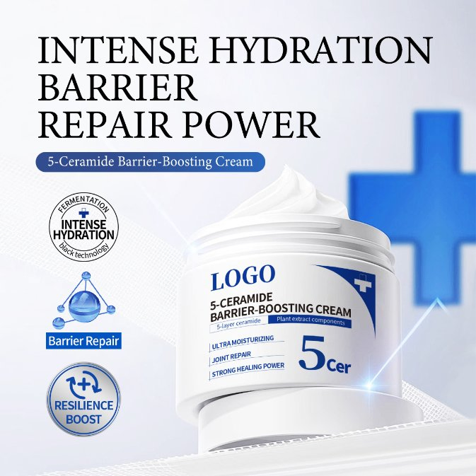 OEM/ODM Post-Procedure Barrier-Damaged 5-Ceramide Patented Ferment Korean Herbal Complex Liquid Bandage Barrier Repair Cream