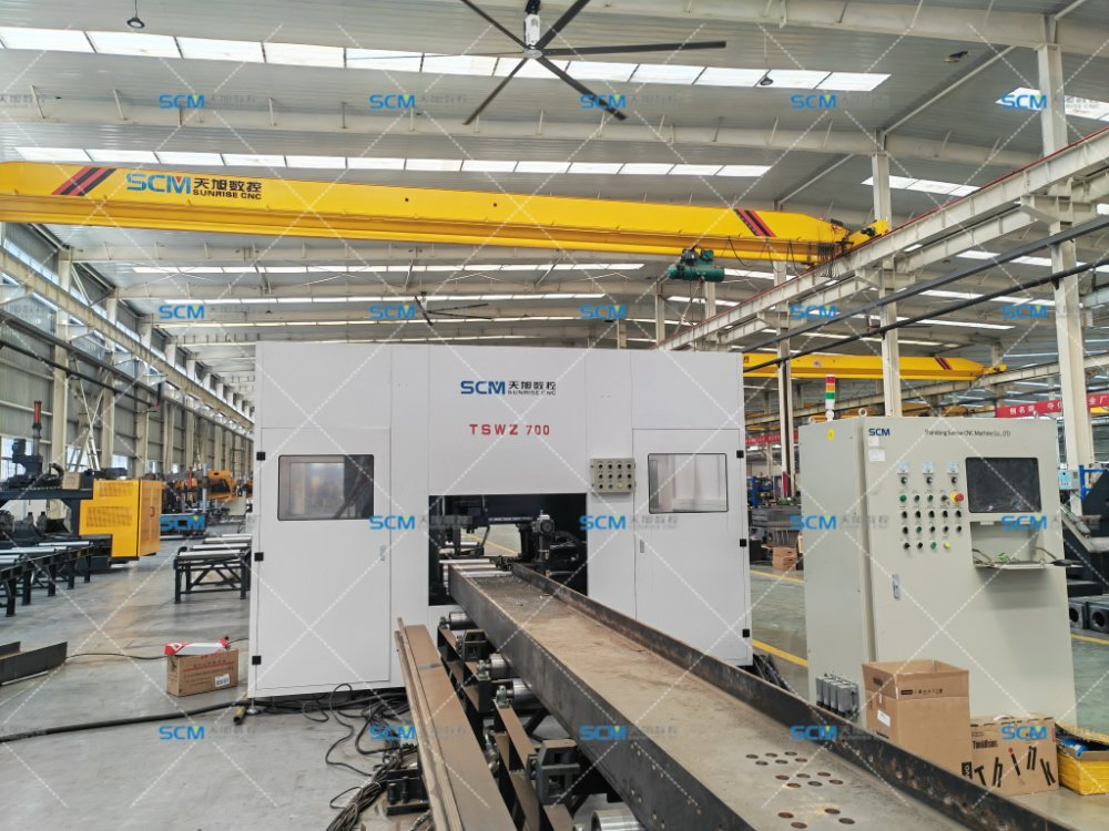 Swz700 CNC Hydraulic CNC Drilling Machine for Beams