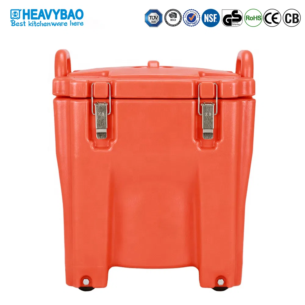 Heavybao Round Thermal Insulated Soup Food Storage Container Bucket