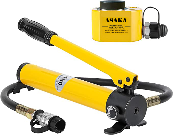 Heavy Duty Hydraulic Cylinder Jack, Multi-Stage Long RAM for Industrial Lifting