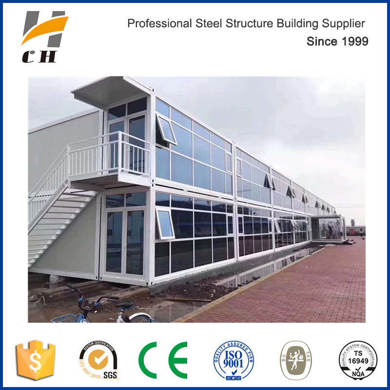 Facotyre Price Cheaper Prefab/Prefabricated 2 Storey Labor Camp Container Office House