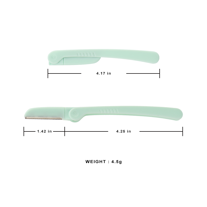 Foldable Skin Care Eyebrow Trimmer for Femal Smooth Skin Makeup Tool Eyebrow Razor