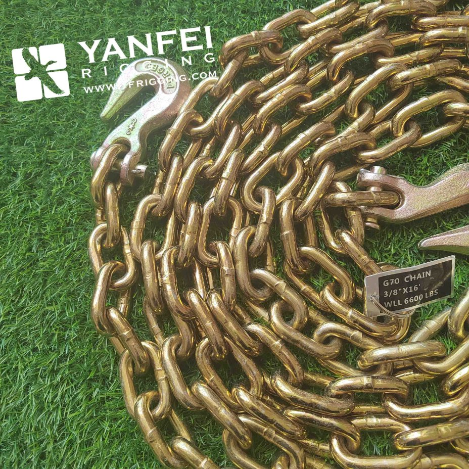Цепь G70 стандарта NACM (США), 3/8" x 20 футов