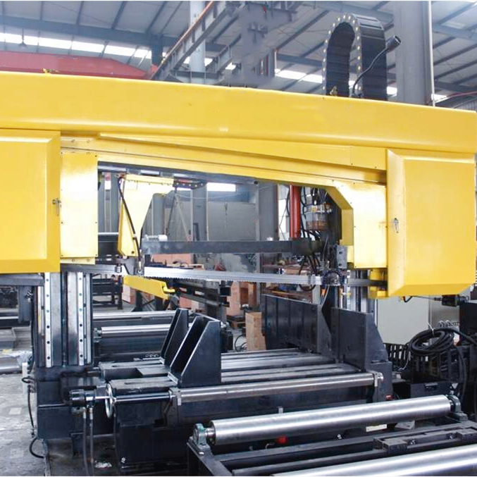 Станок ленточнопильный автоматический с ЧПУ угловой резки