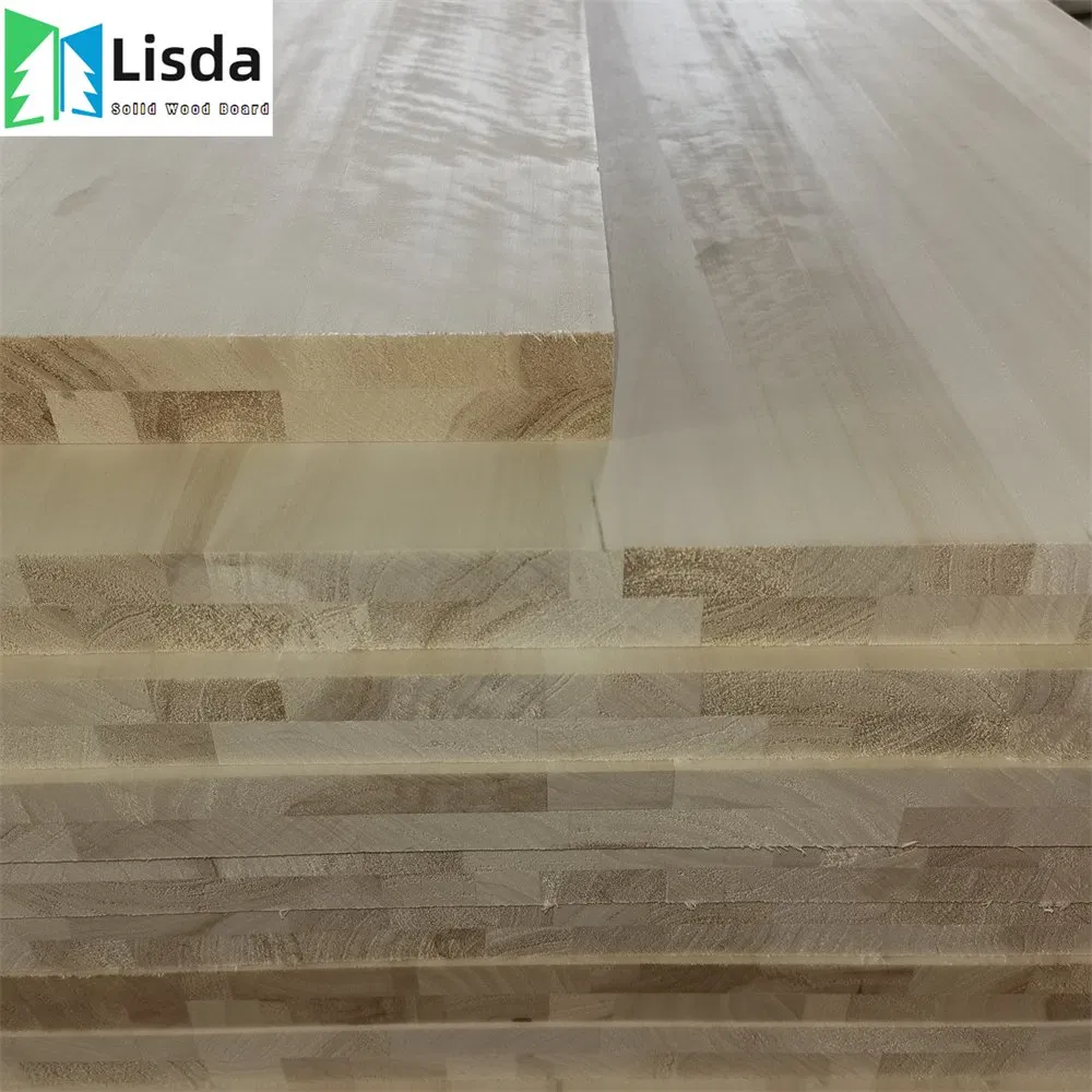 Cheap Price Factory Wholesale Bleached Poplar Timber Edge Gled Boards